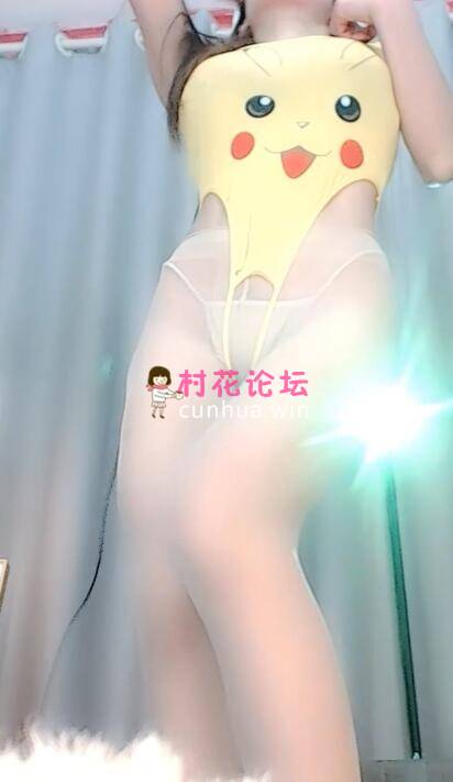 虎牙丨卜卜123 付费群定制骚舞 皮卡丘连体 [1V/459M]-福利岛