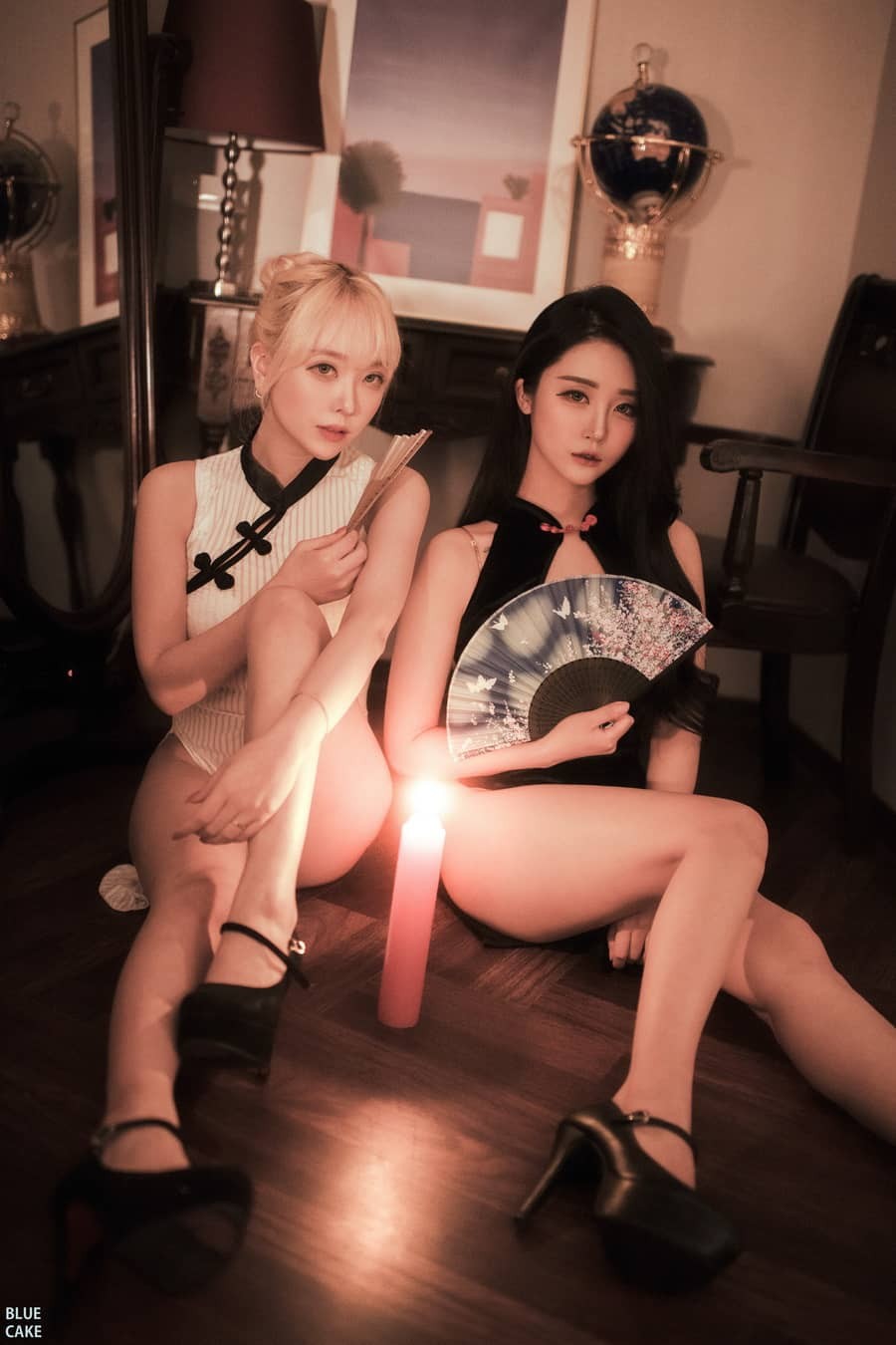 [BLUECAKE] Bomi (보미)&Zia (지아) Mandarin [72P1.31G]-福利岛