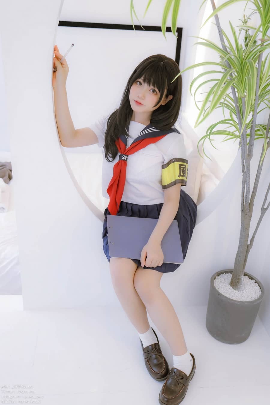 Nyako喵子 – 痴·女子校生2 风纪委员 [85P1V883M]-福利岛