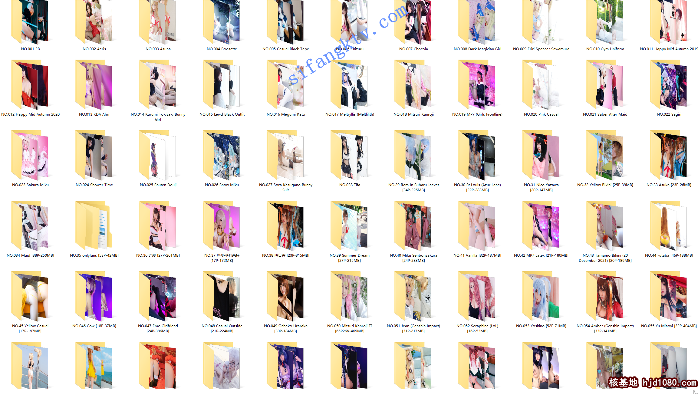 【百度盘】越南极品coser，Potato Godzilla全套大合集【2400P/13.2G】-福利岛