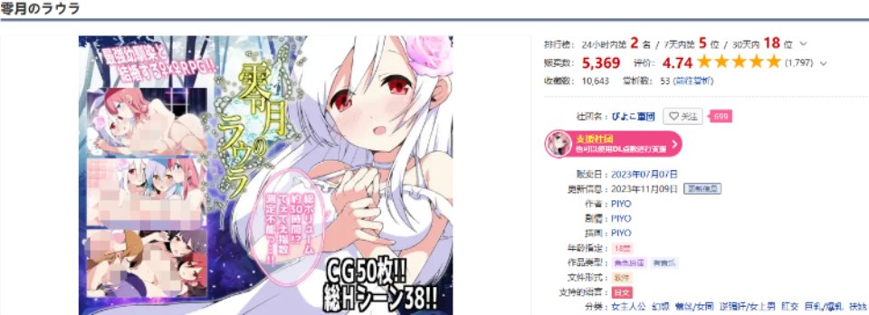 【精品RPG】零月的拉芙拉 零月のラウラ v1.07 AI汉化版-福利岛