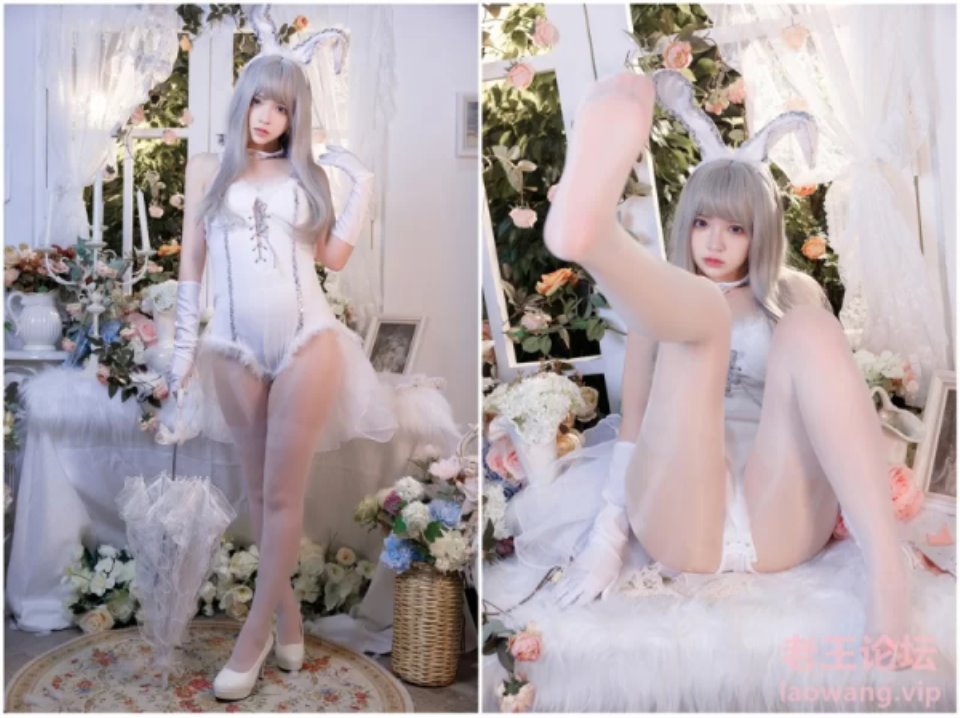 [国产coser] [转载搬运] 疯猫ss – 纯白绒绒兔 [40P2V-587M][百度云] [40p2v+587m][百度盘]-福利岛