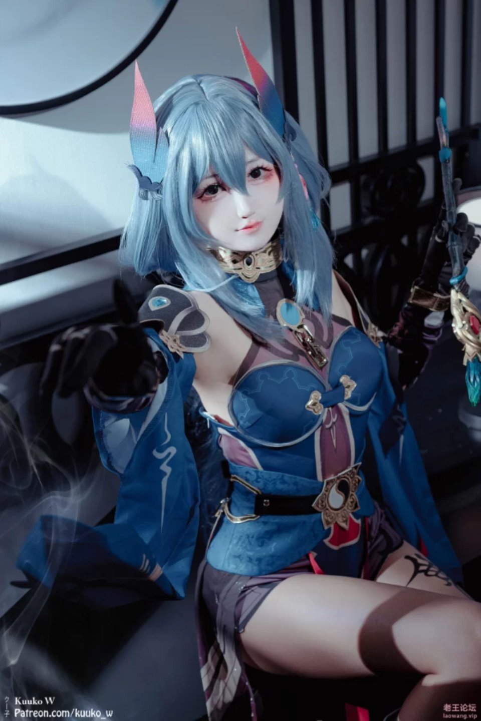 [其他coser] [转载搬运] KuukoW – 寒鸦+藿藿 [88P+62M]-福利岛