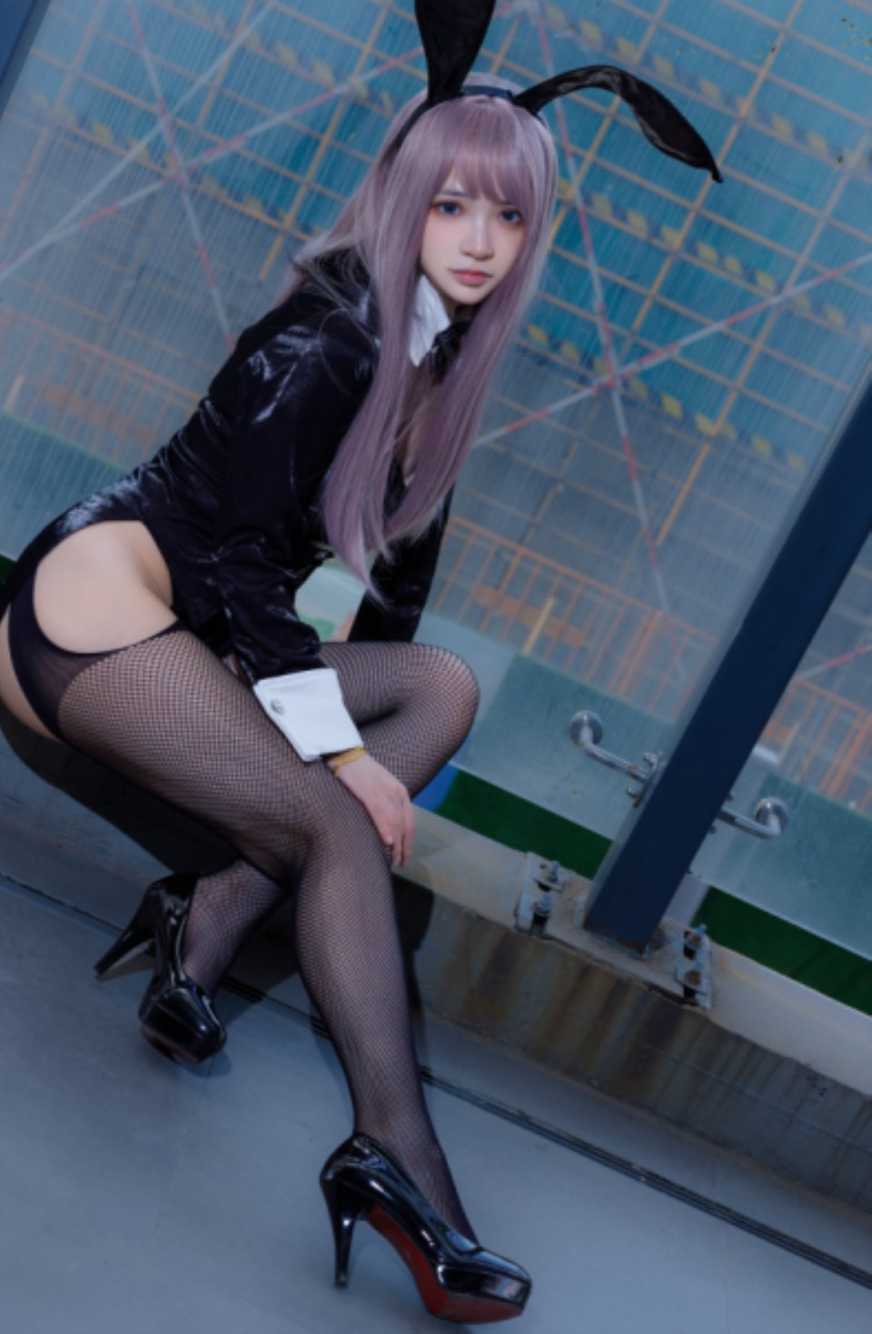 cos-疯猫ss-紫发礼服兔(45P,883M)-福利岛