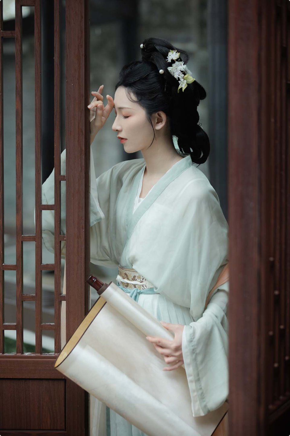 [YITUYU艺图语]2023.07.07 雨打芭蕉 芙蕖尚盈-福利岛
