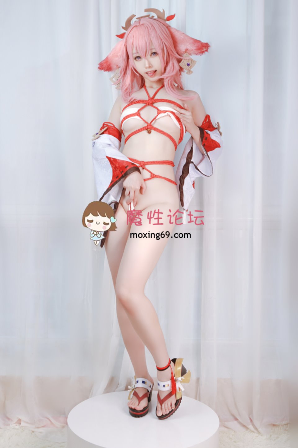 [福利] Asagiriai（愛ちゃん）- NO.07 原神Yae Miko [34P-452M][百度云]-福利岛