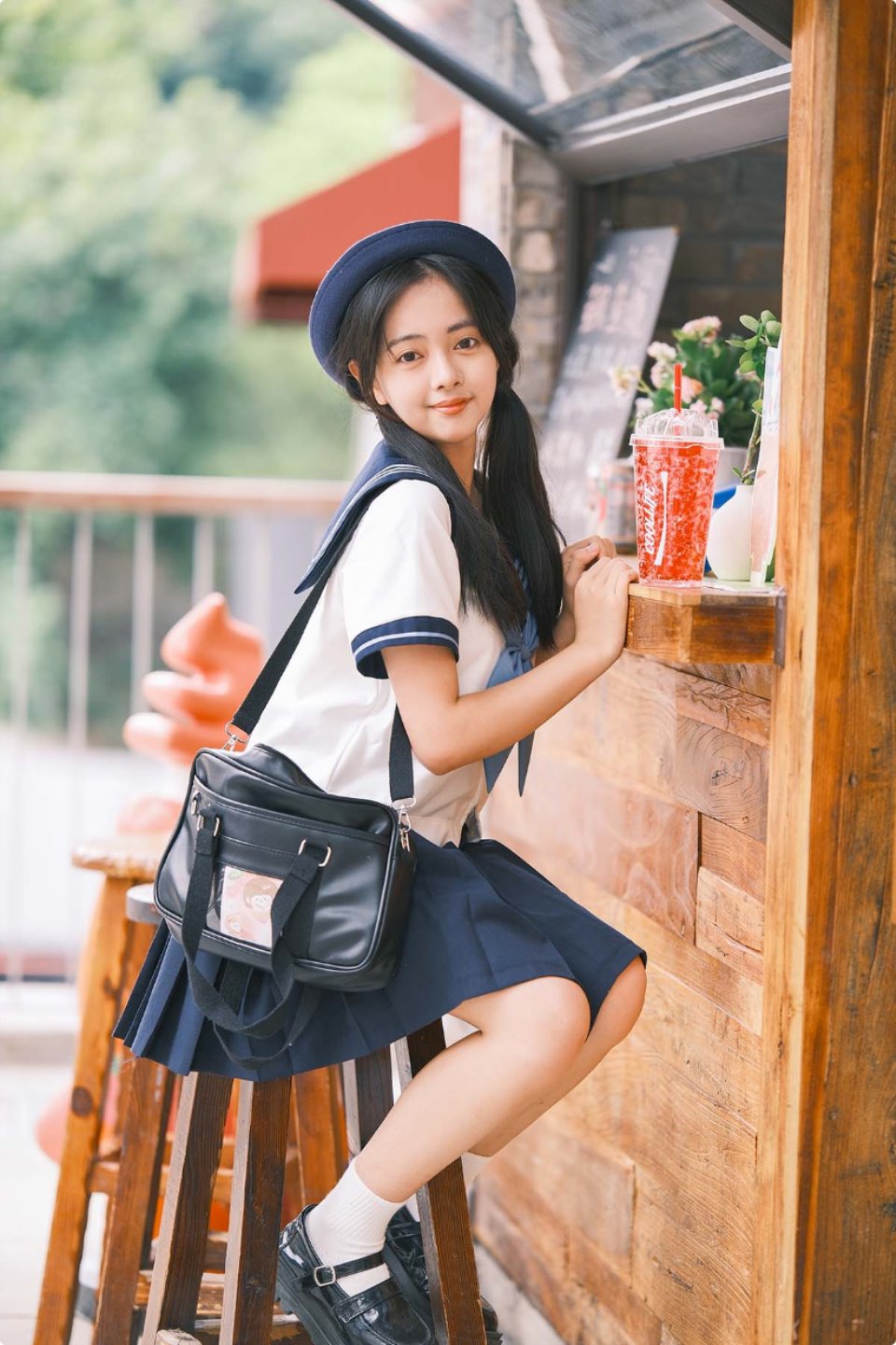 [YITUYU艺图语]2023.07.16 jk少女 七豆-福利岛
