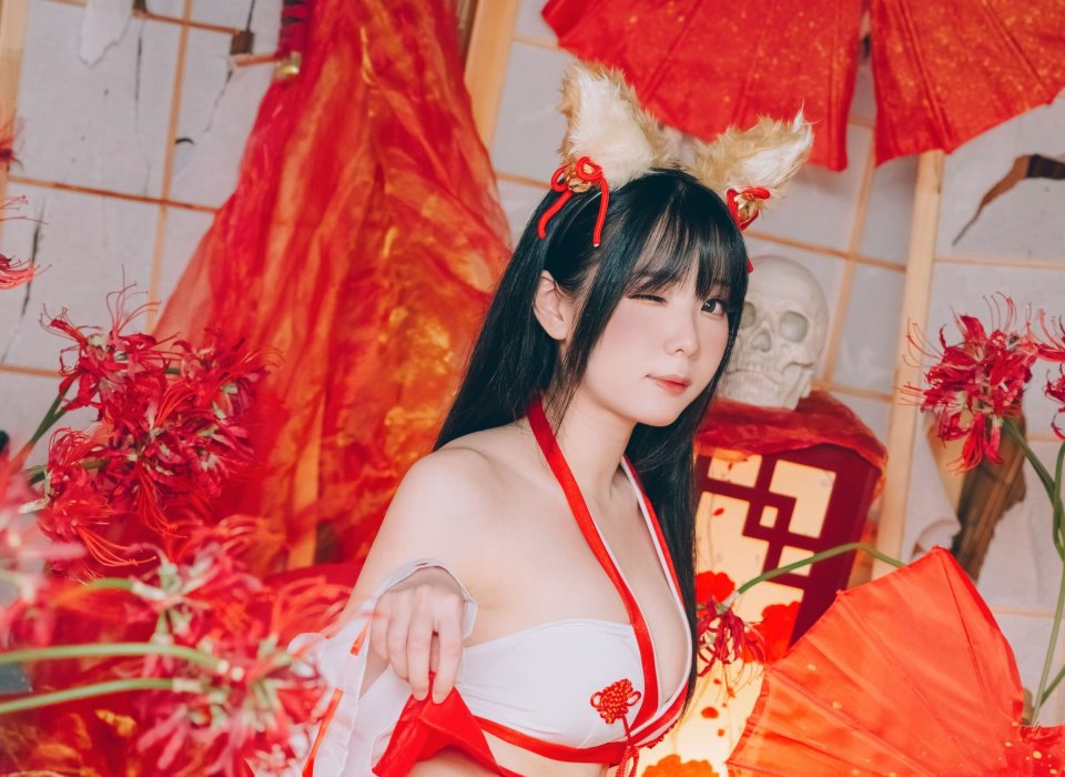 霜月shimo Fox Miko [14P-535MB][百度网盘]-福利岛