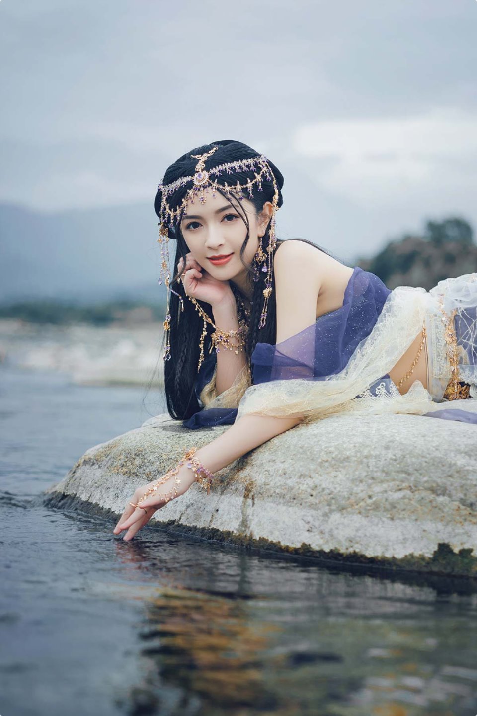 [YITUYU艺图语]2023.07.24 溪水遥 欣怡-福利岛
