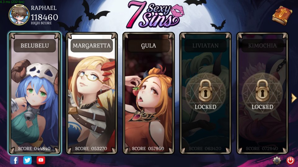 【PC-STG-中文】七欲罪 7 SeSins Tadaima STEAM官方中文版【3.1G-度盘】-福利岛