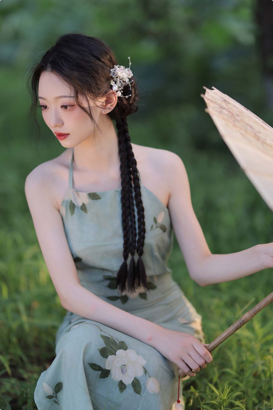 [YITUYU艺图语]2023.08.05 荷花 小羊爱干饭-福利岛