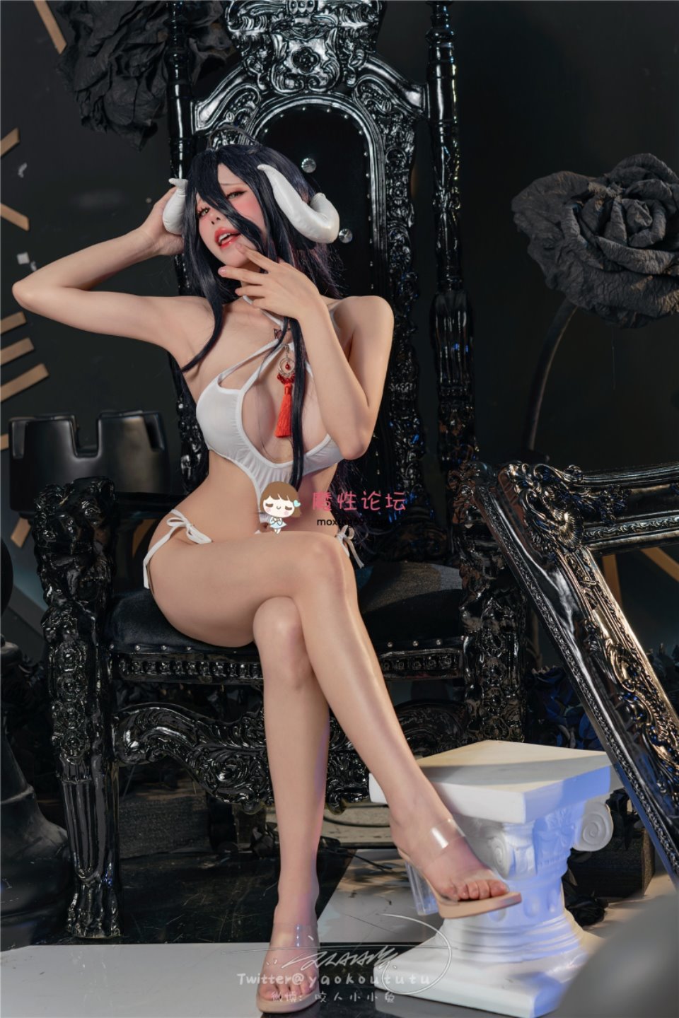 [流出] 咬一口兔娘 – 魅魔之耻 雅儿贝德&Tell me [73P1V-1.37GB][百度网盘]-福利岛