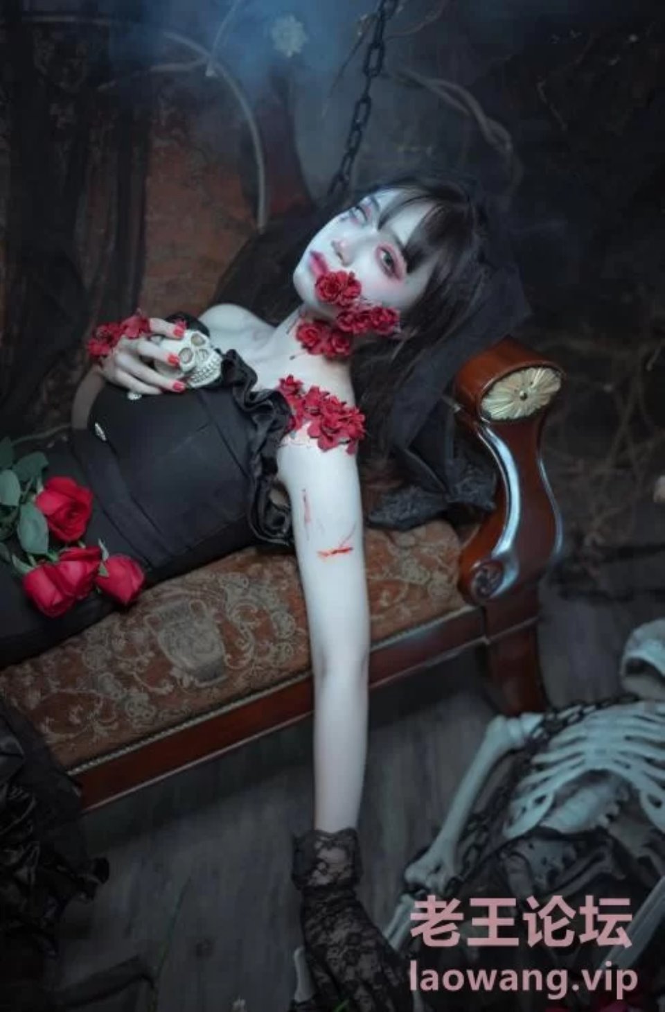 [国产coser] [转载搬运] 贰加六 – 暗黑哥特新娘 22P-342M 【百度云】 [22P+342M][百度盘]-福利岛