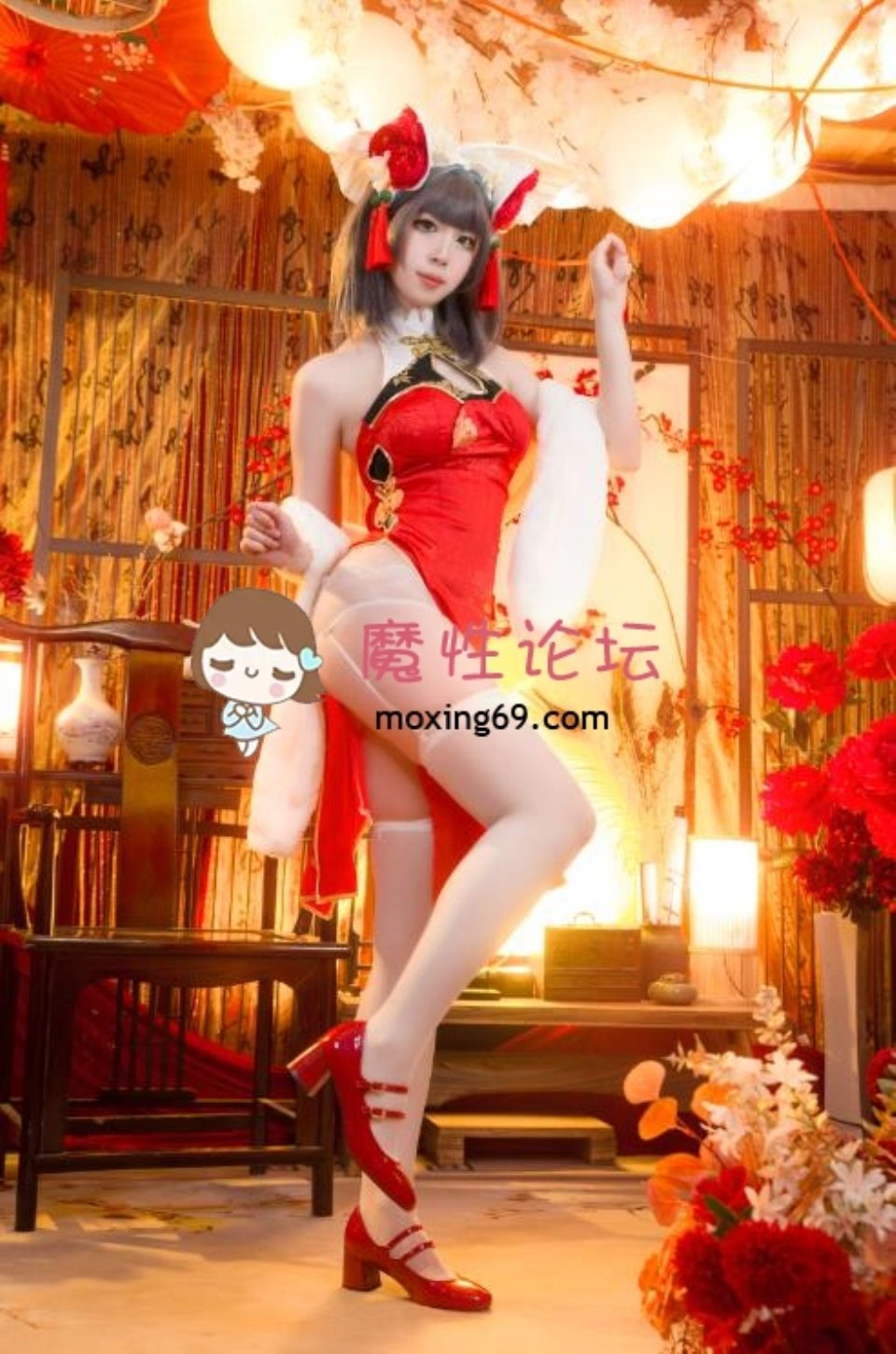 [cosplay] 大米米球 – 柴郡猫猫 29P-213M 【百度云】-福利岛