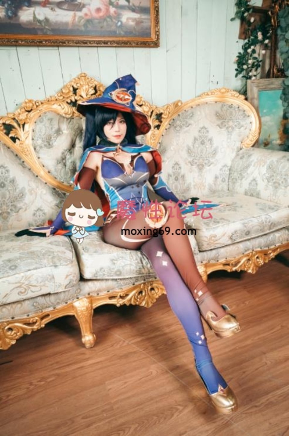 [cosplay] 贰加六 – 原神莫娜 21P-105M 【百度云】-福利岛