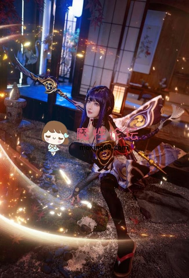[cosplay] 露兒大魔王 – 雷电将军 17P-96M 【百度云】-福利岛