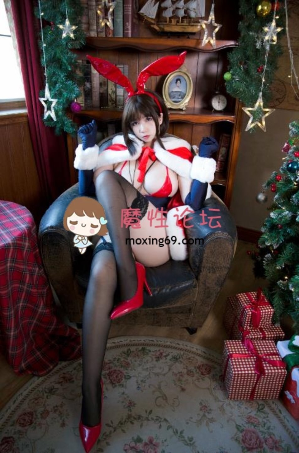 [cosplay] 魅瞳Meroko – 魔太郎兔女郎 24P-300M 【百度云】-福利岛