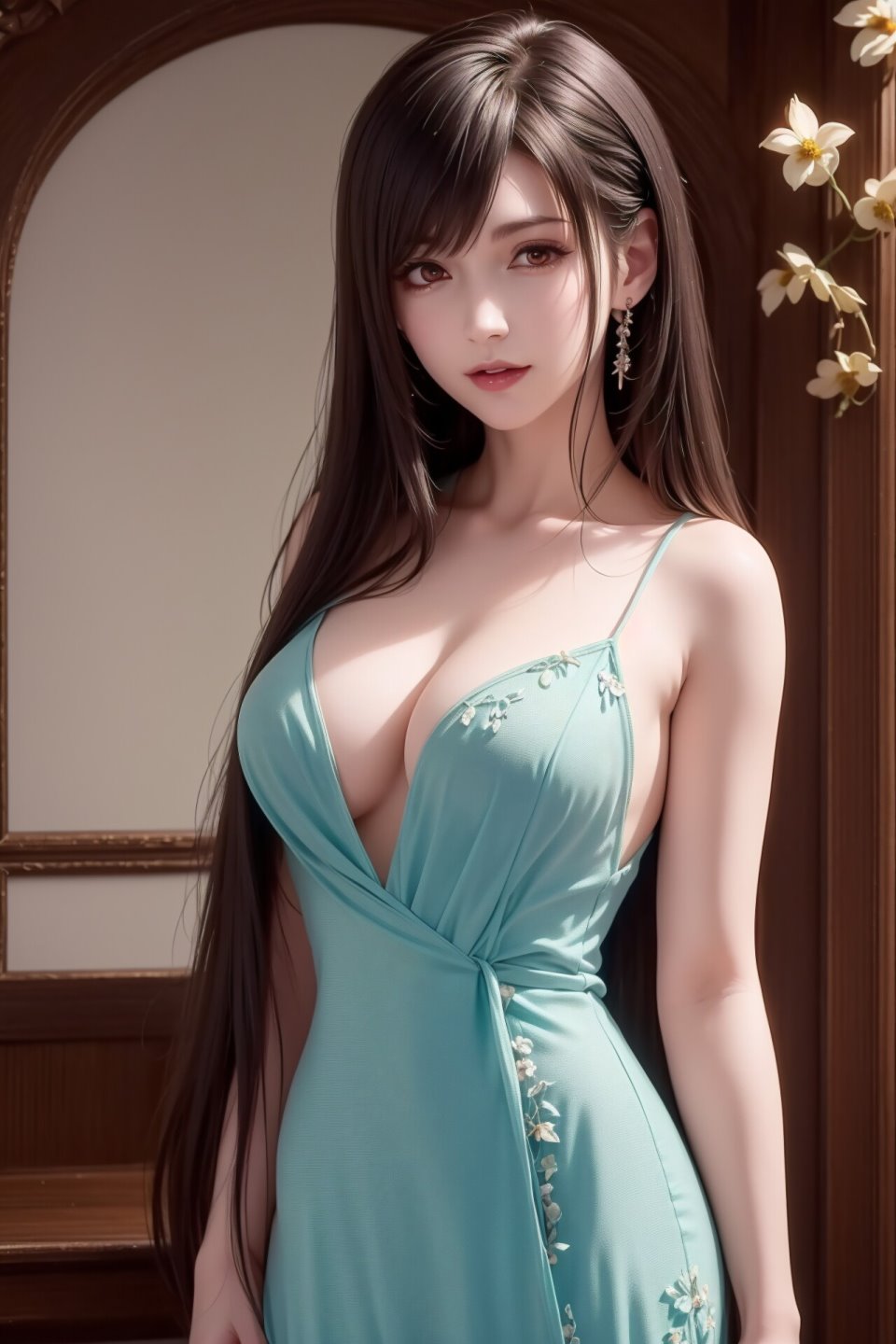 [图集-无修正] AI图包 最终幻想-蒂法写真 12P-145MB-福利岛