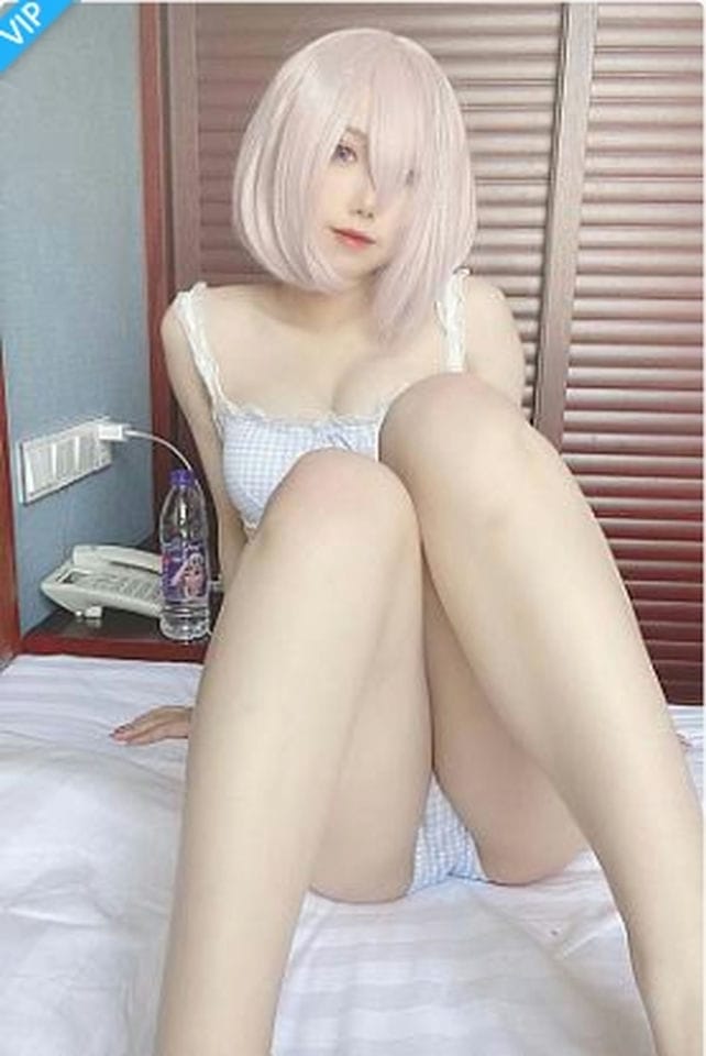 芋圆侑子SJ_ – 蓝格子小清新-福利岛