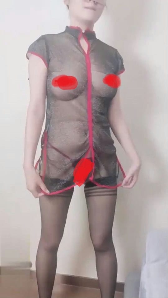 黑色透视情趣装巨乳美女吃鸡啪啪 都湿了 好痒 啊啊啊 轻点轻点慢慢来 在家被无套输出 这浑圆大白奶子-福利吧