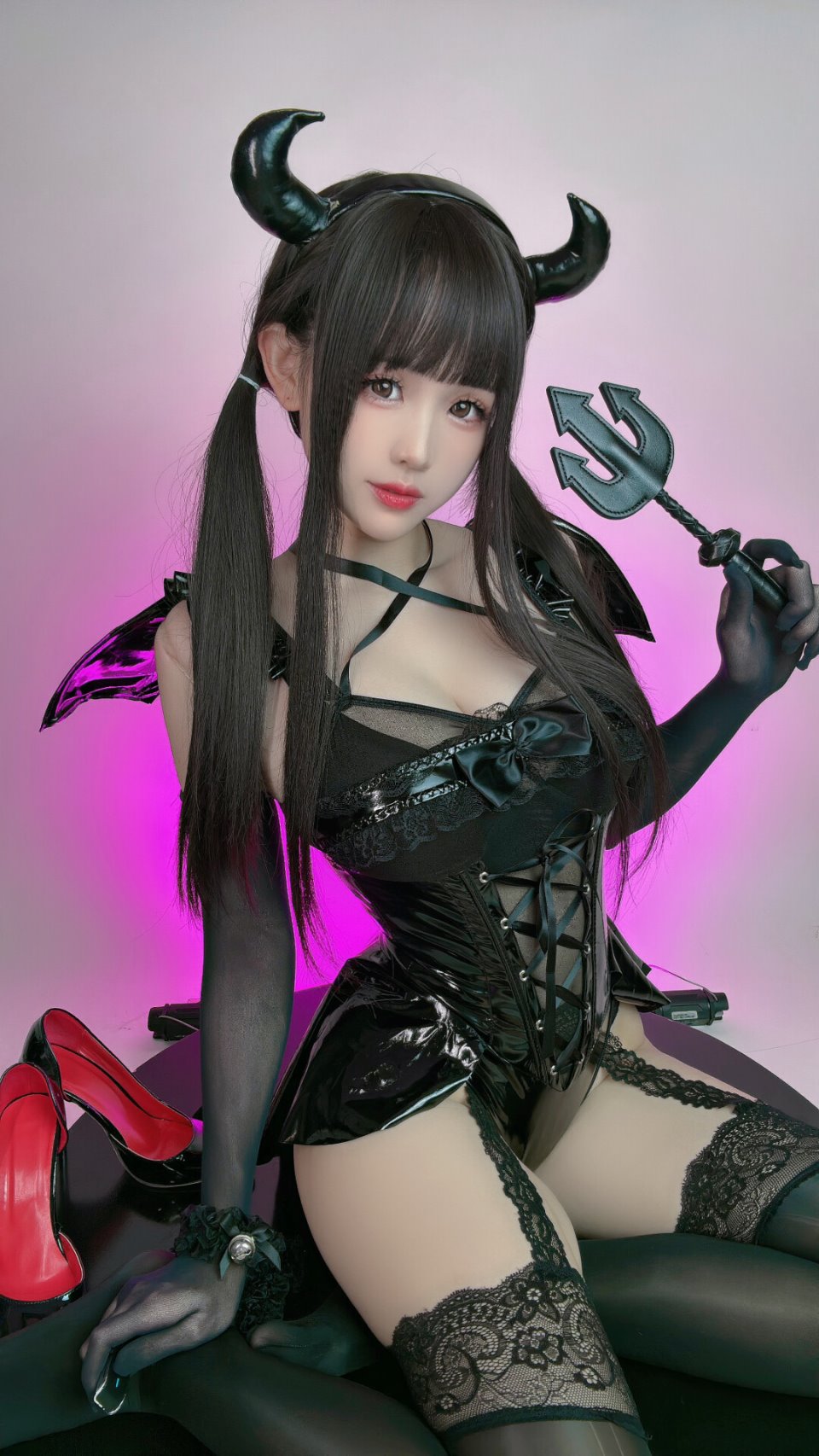高颜值萝莉coser miko酱 – 蛇蝎魅魔 31P[68MB]-福利岛