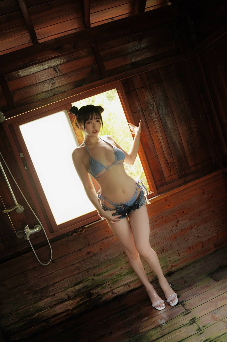 Tina很妖孽呀 – 蓝色比基尼 [59P1V421M]-福利岛