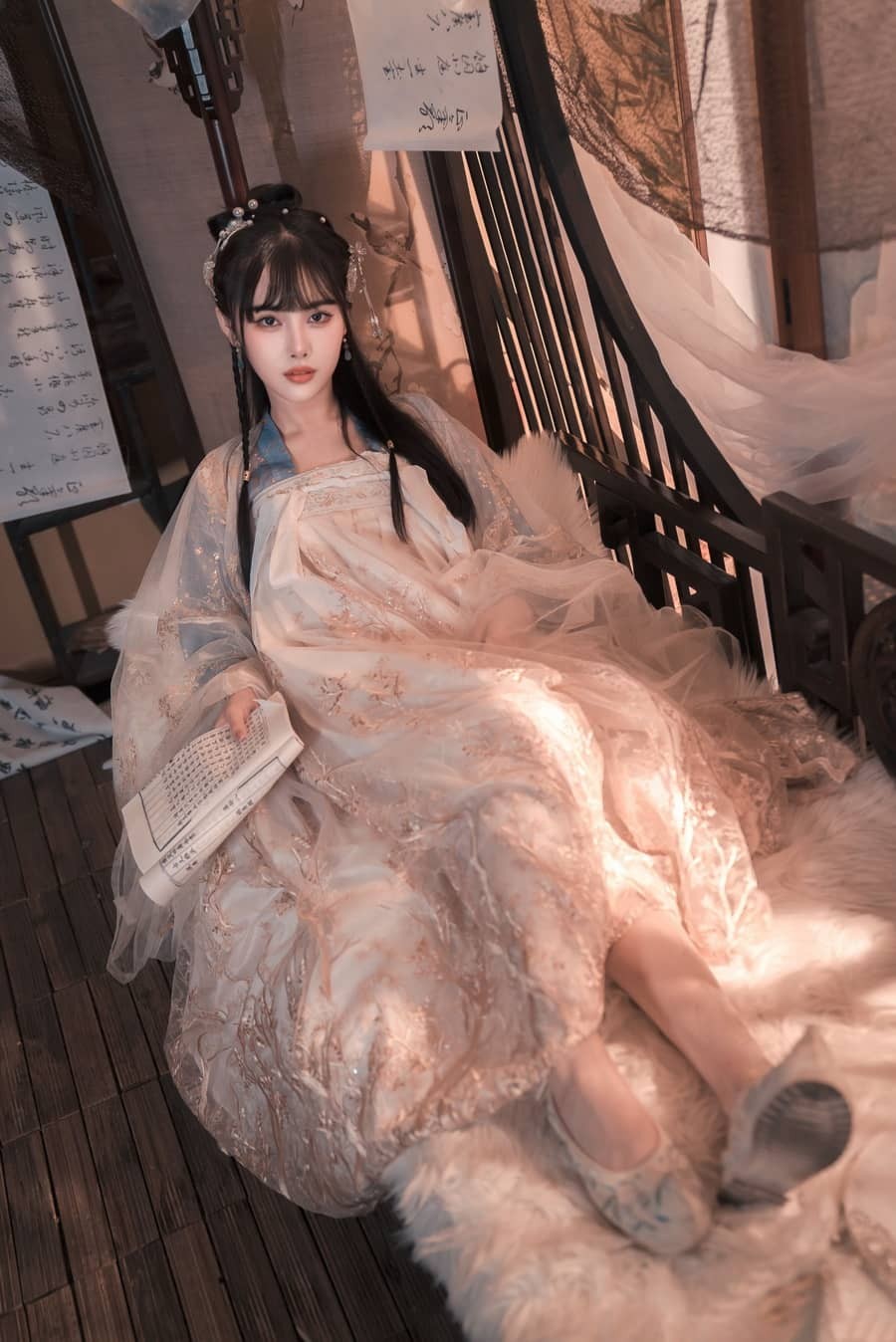 恋恋艾妮 NO.02 汉服 [28P96M]-福利岛