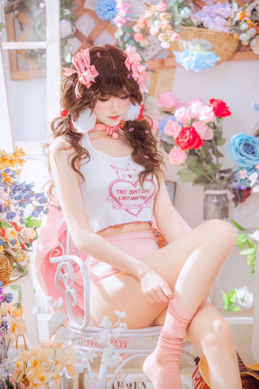 南桃Momoko – 少女吉他与蝴蝶结 [28P147M]-福利岛