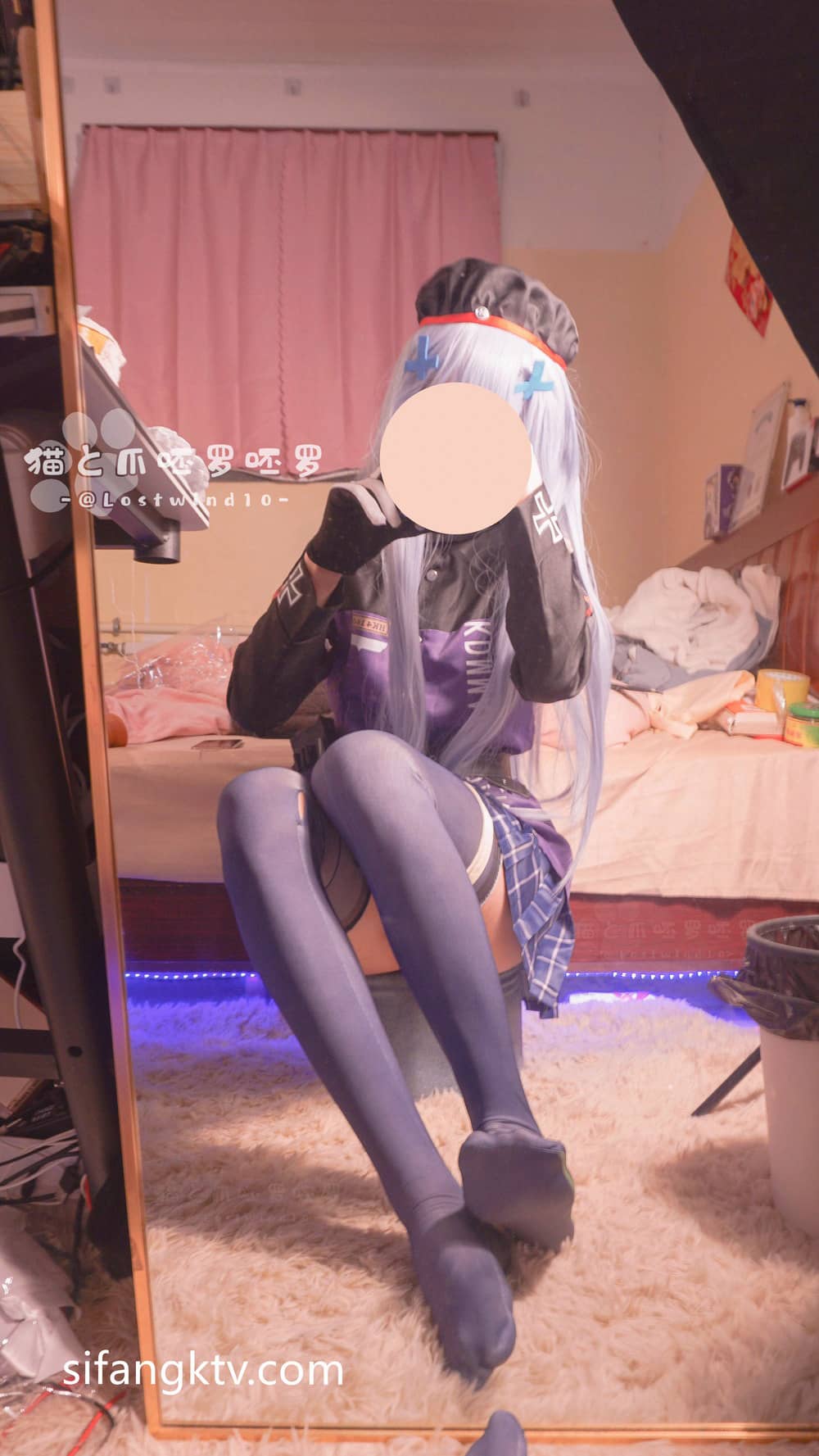 猫爪呸罗呸罗 – HK416 [23P80M]-福利岛