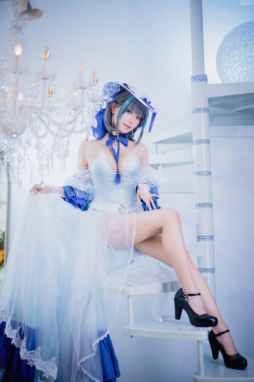 ElyEE子 – 柴郡禮服 [25P1V100M]-福利岛