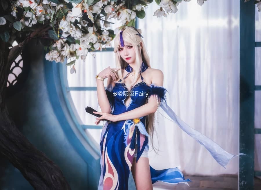 阮邑_Fairy – 凝光 [12P42M]-福利岛