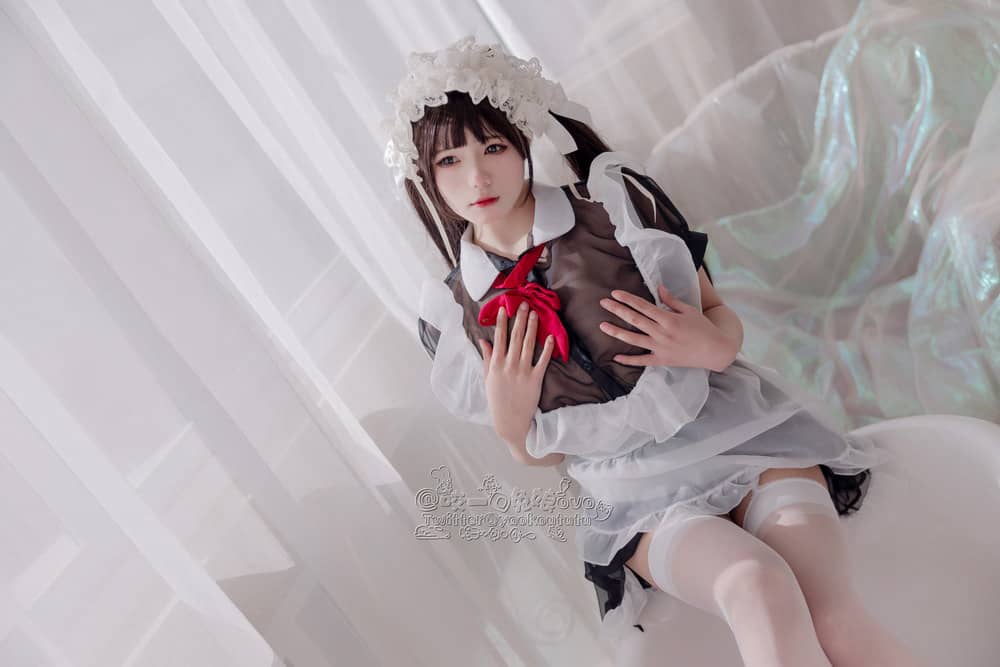 黏黏团子兔 – 黑白女仆 [58P438M]-福利岛