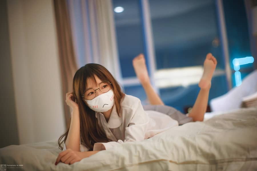 御子Yumiko – 口罩 [20P139M]-福利岛
