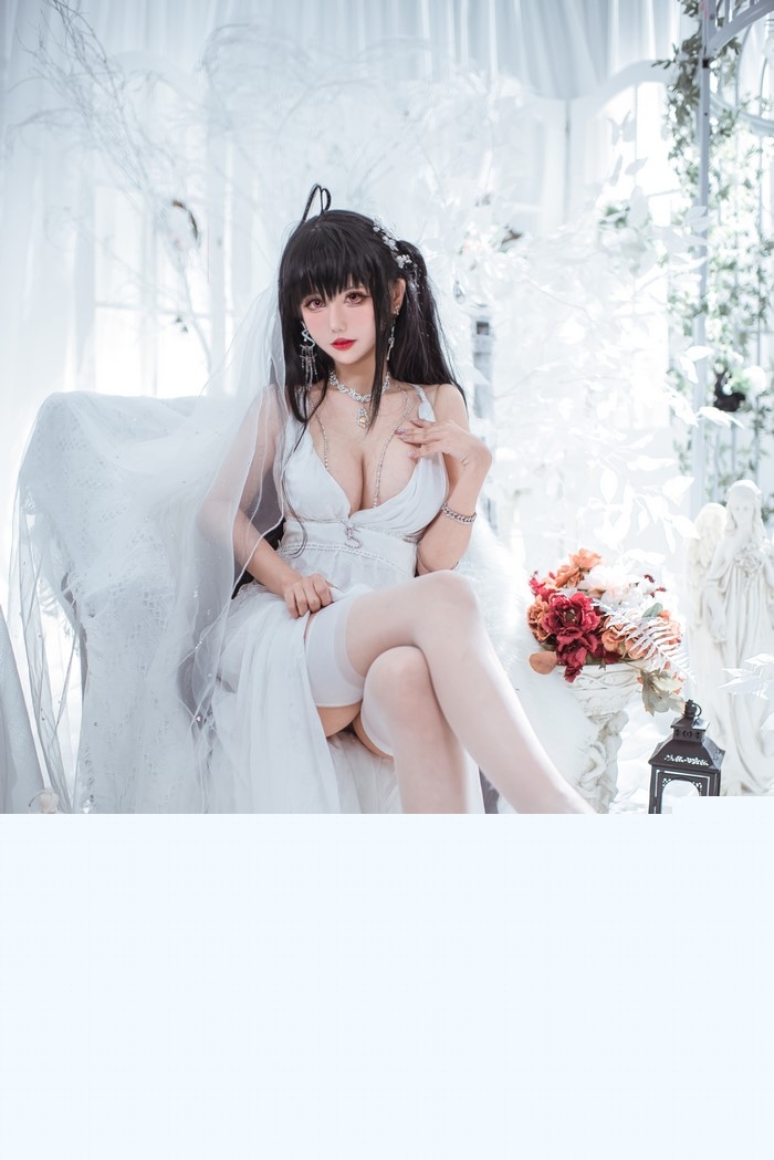 [Cosplay] 动漫博主@-仙女月- 大凤纯白婚纱 [30P/189MB]-福利吧