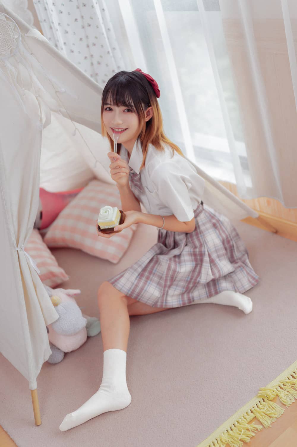 兔子Zzz不吃胡萝卜 – 少女心事 [31P126M]-福利岛