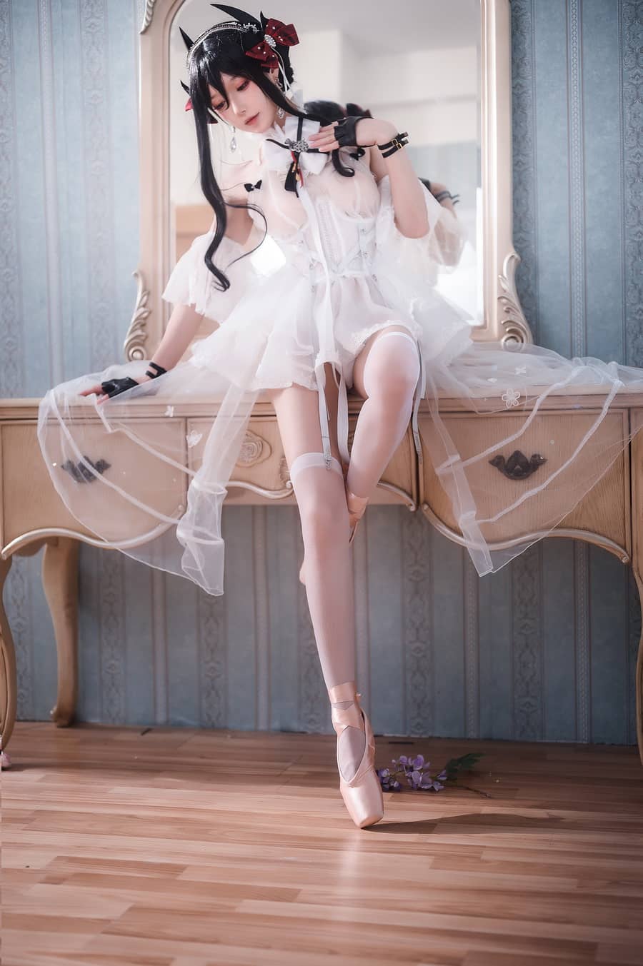 阿包也是兔娘 – 明日方舟 伊内斯芭蕾 [25P175M]-福利岛
