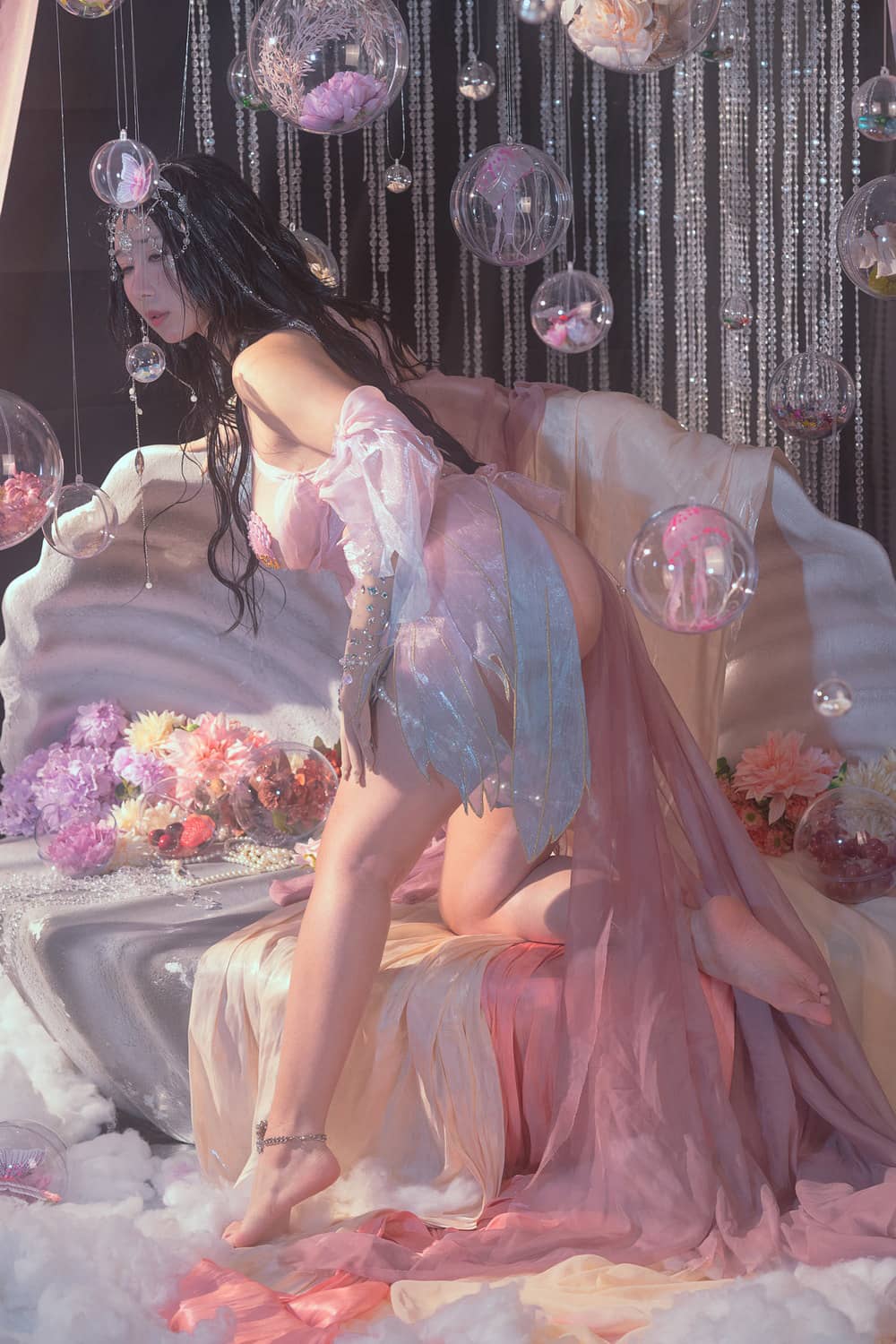 云溪溪 – 奶桃 海的女儿 [40P340M]-福利岛