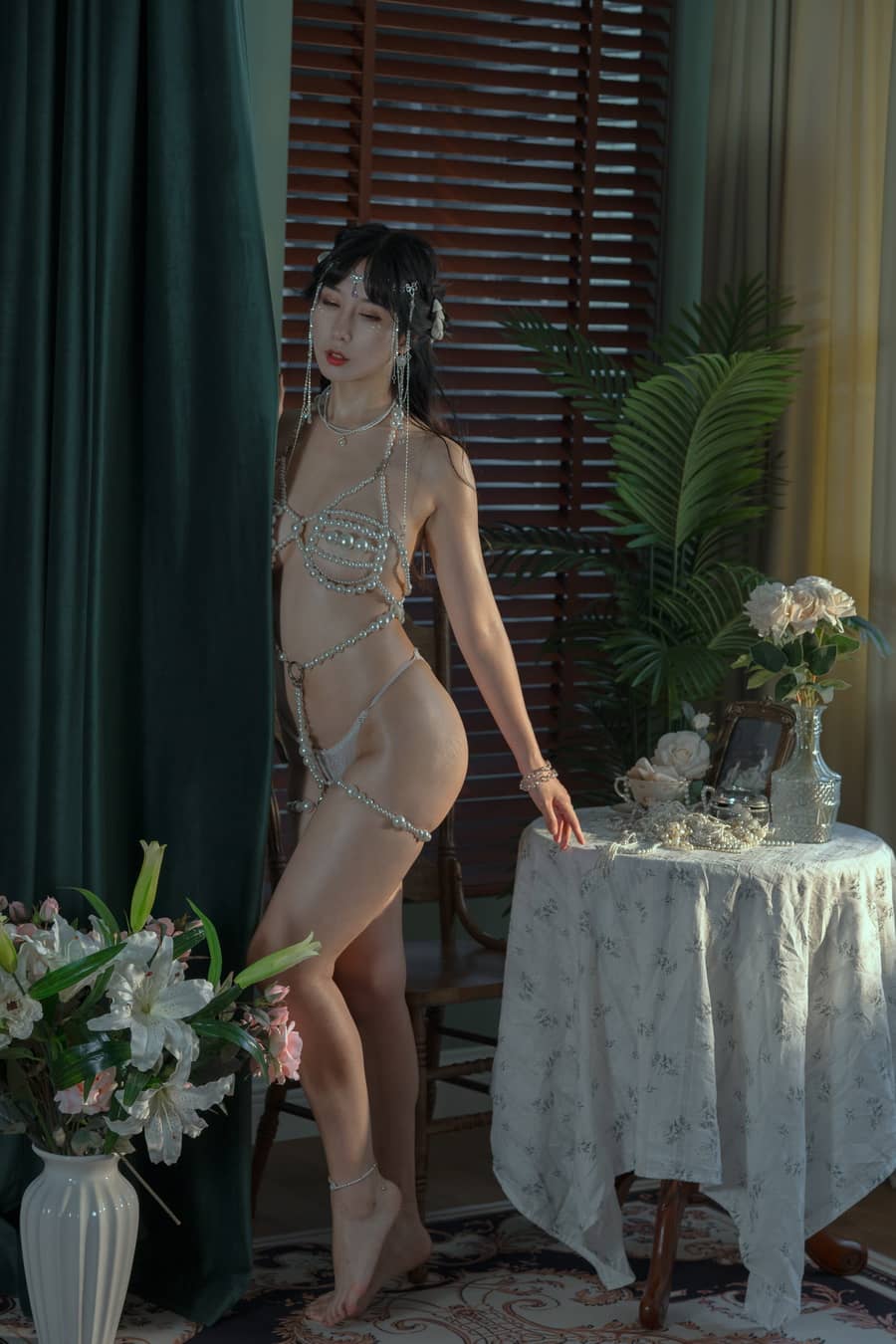 云溪溪 – 奶桃桃 薄暮 [50P621M]-福利岛