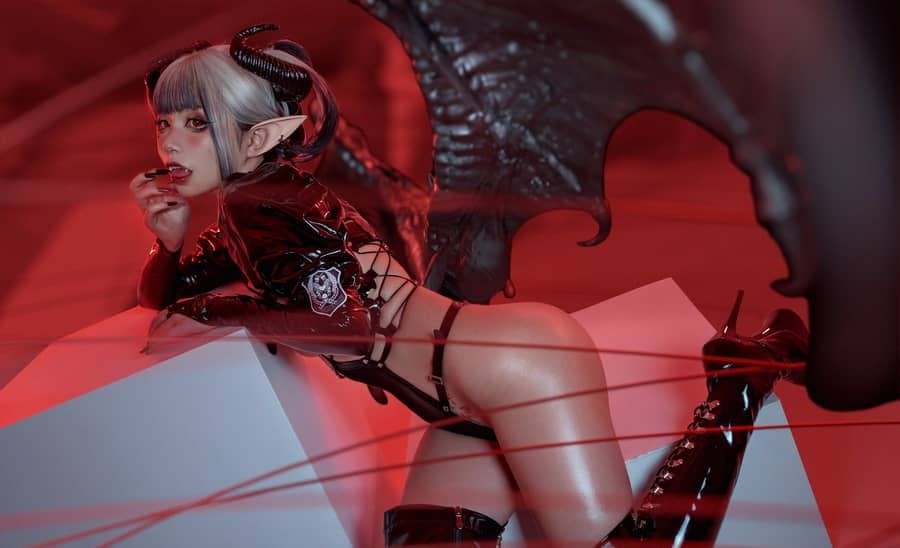 爆机少女喵小吉 – 骸骨少女 [24P1V300M]-福利岛