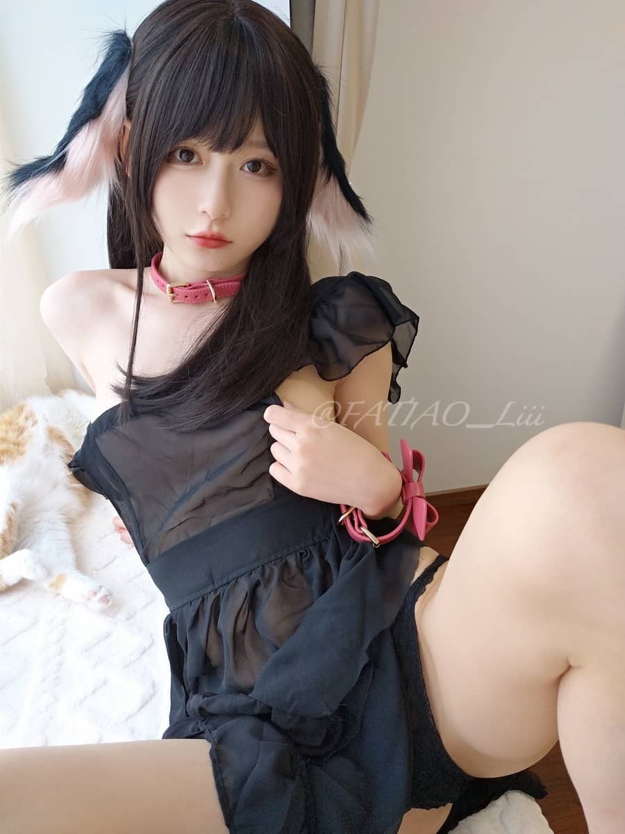 迷之呆梨 – 黒いうさぎ__ [18P1V47.3M]-福利岛