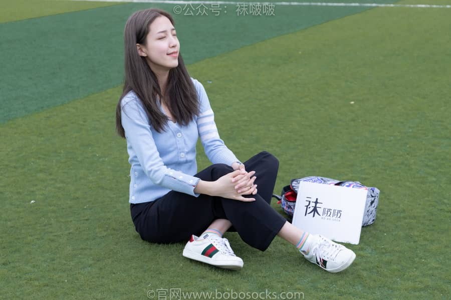 [BoBoSocks袜啵啵] NO.021 泡芙-板鞋、白棉袜、裸足 [131P1V3.12G]-福利岛