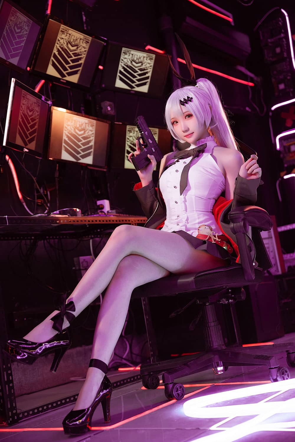 瓜希酱 – 少女前线 FN-57 [22P125M]-福利岛