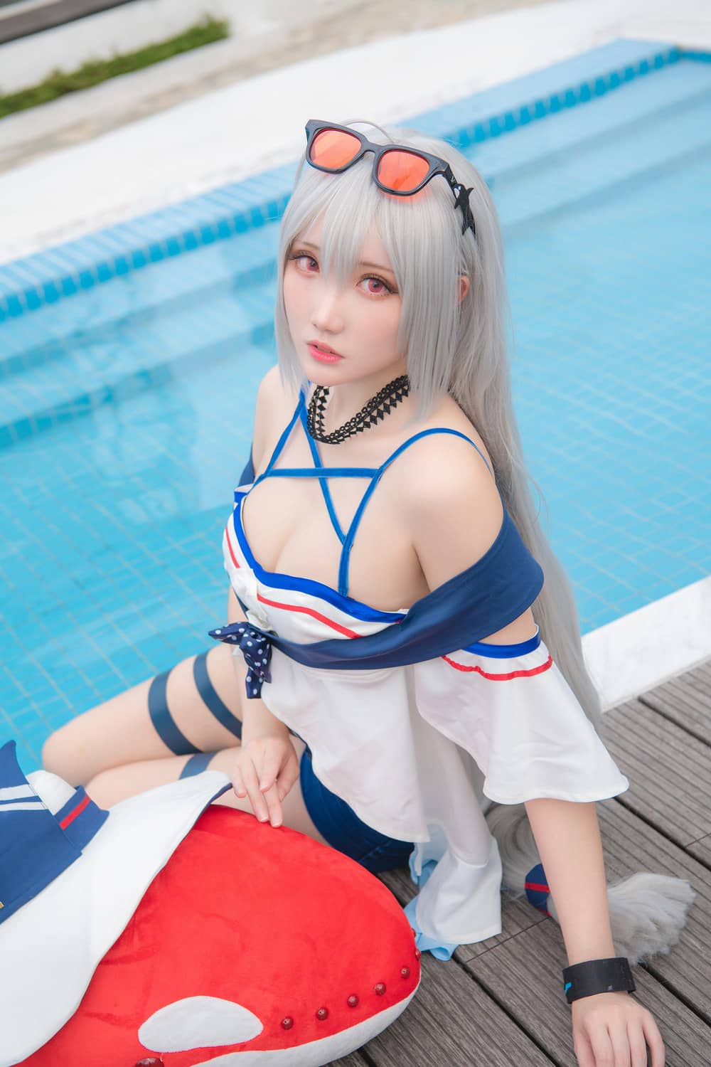 瓜希酱 – 斯卡蒂 [24P118M]-福利岛