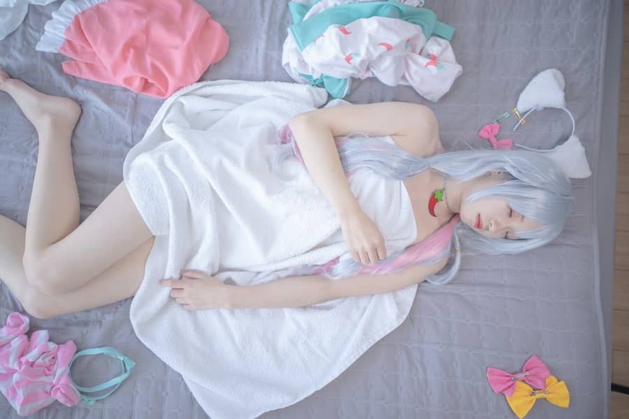 SA_海藻酸钠 – 神乐七奈 星期一的慵懒 [21P200M]-福利岛
