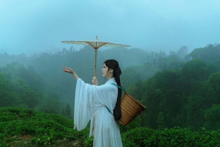 初茶 – 空山云雨 [26P425M]-福利岛