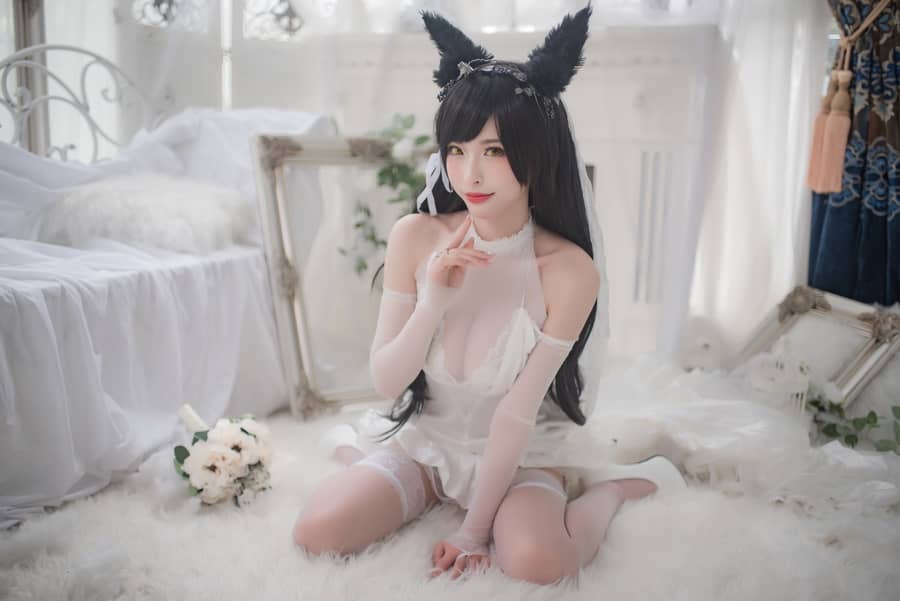 清水由乃 – 爱宕婚纱 [49P1V1.66G]-福利岛