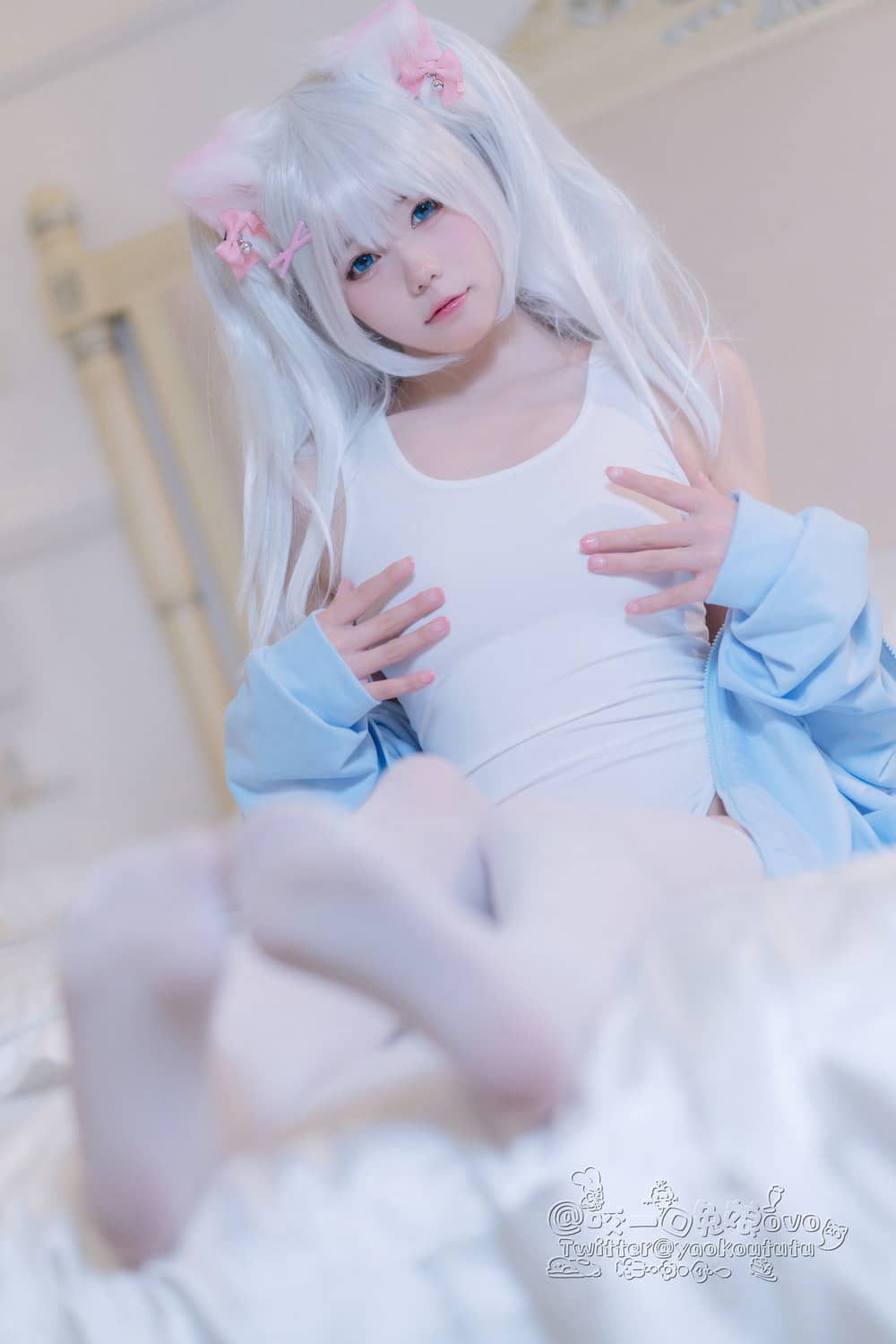 黏黏团子兔 – 做你的猫 [56P1V853M]-福利岛