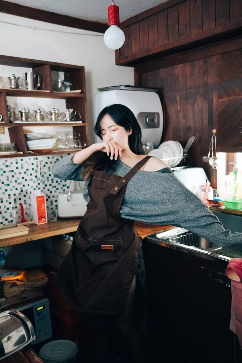 [Loozy] BaMi (밤비) – Cafe Alba [179P197M]-福利岛