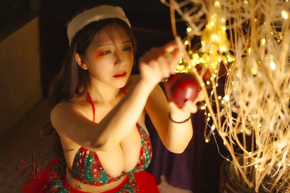 樱晚gigi – Christmas Day [28P312M]-福利岛