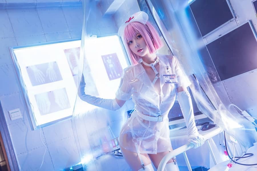 泉桃子 – 透明护士 [29P512M]-福利岛